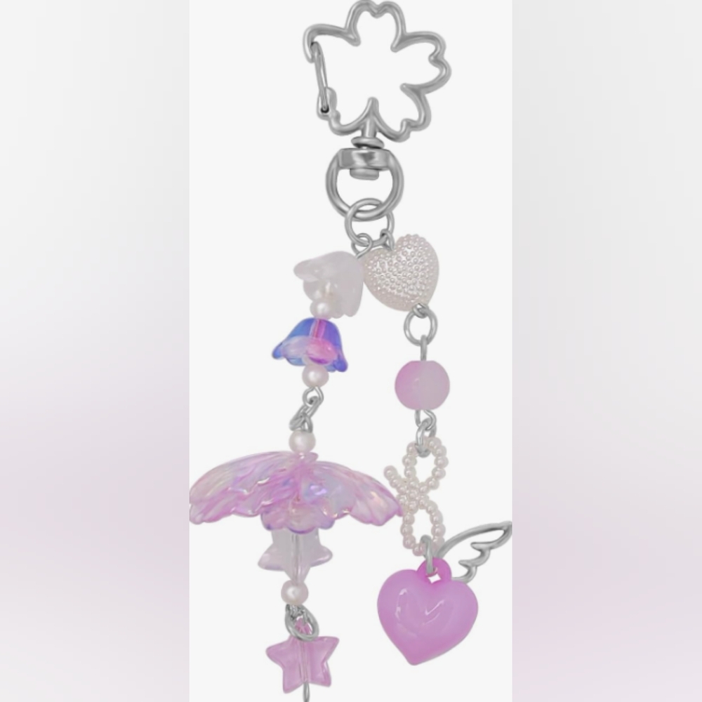 Pastel Charm Keychain
